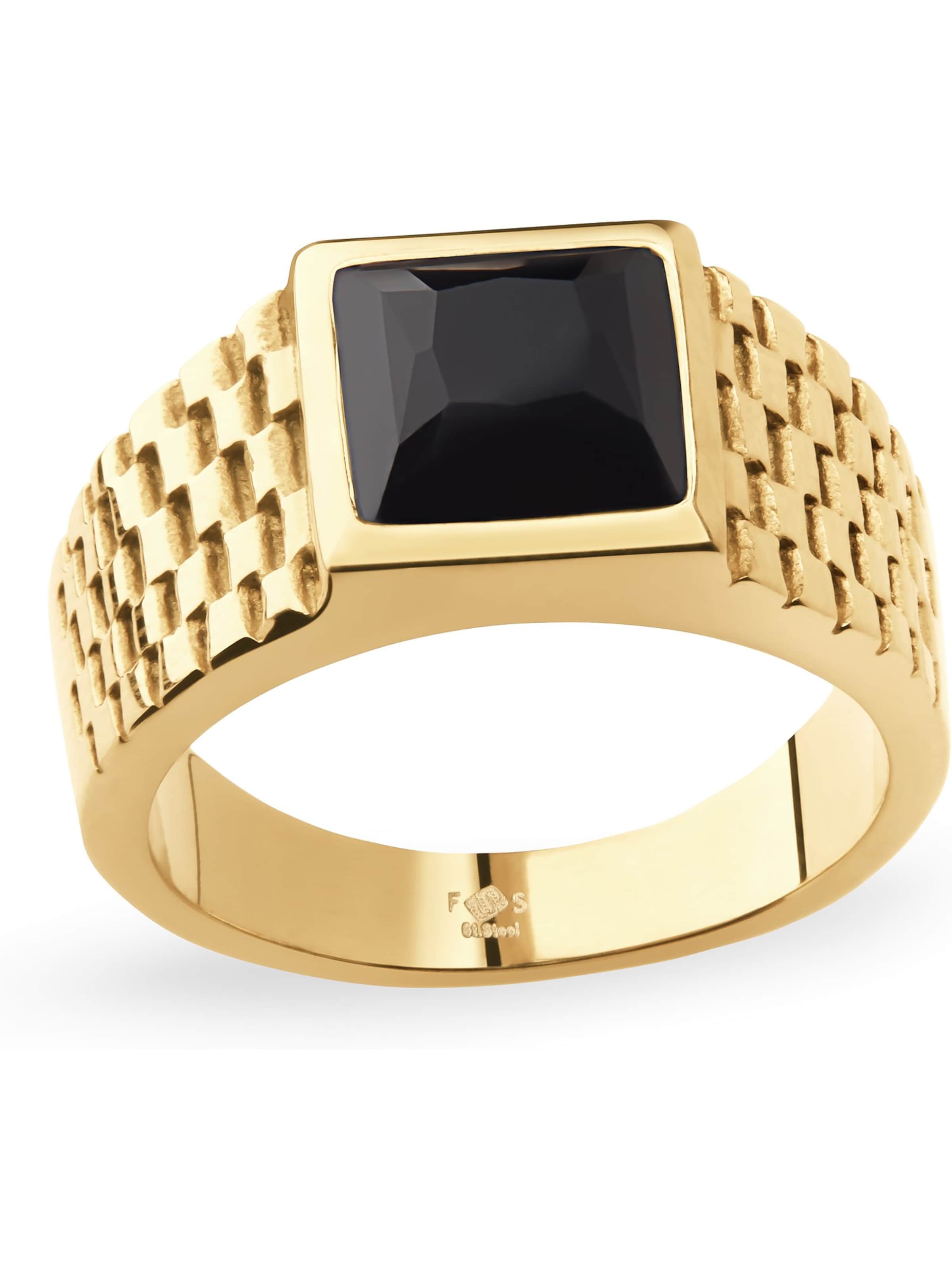 FAVS Ring in Gold: Vorderseite