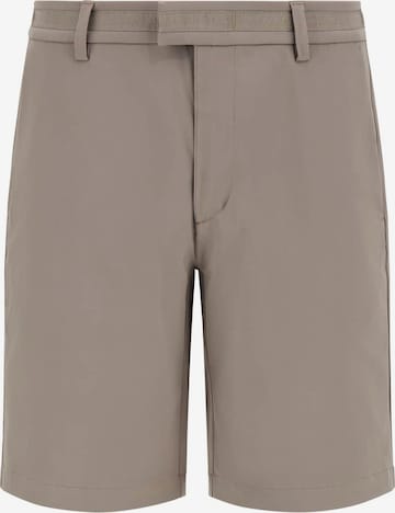Coupe slim Pantalon chino 'B Tech' Boggi Milano en gris : devant