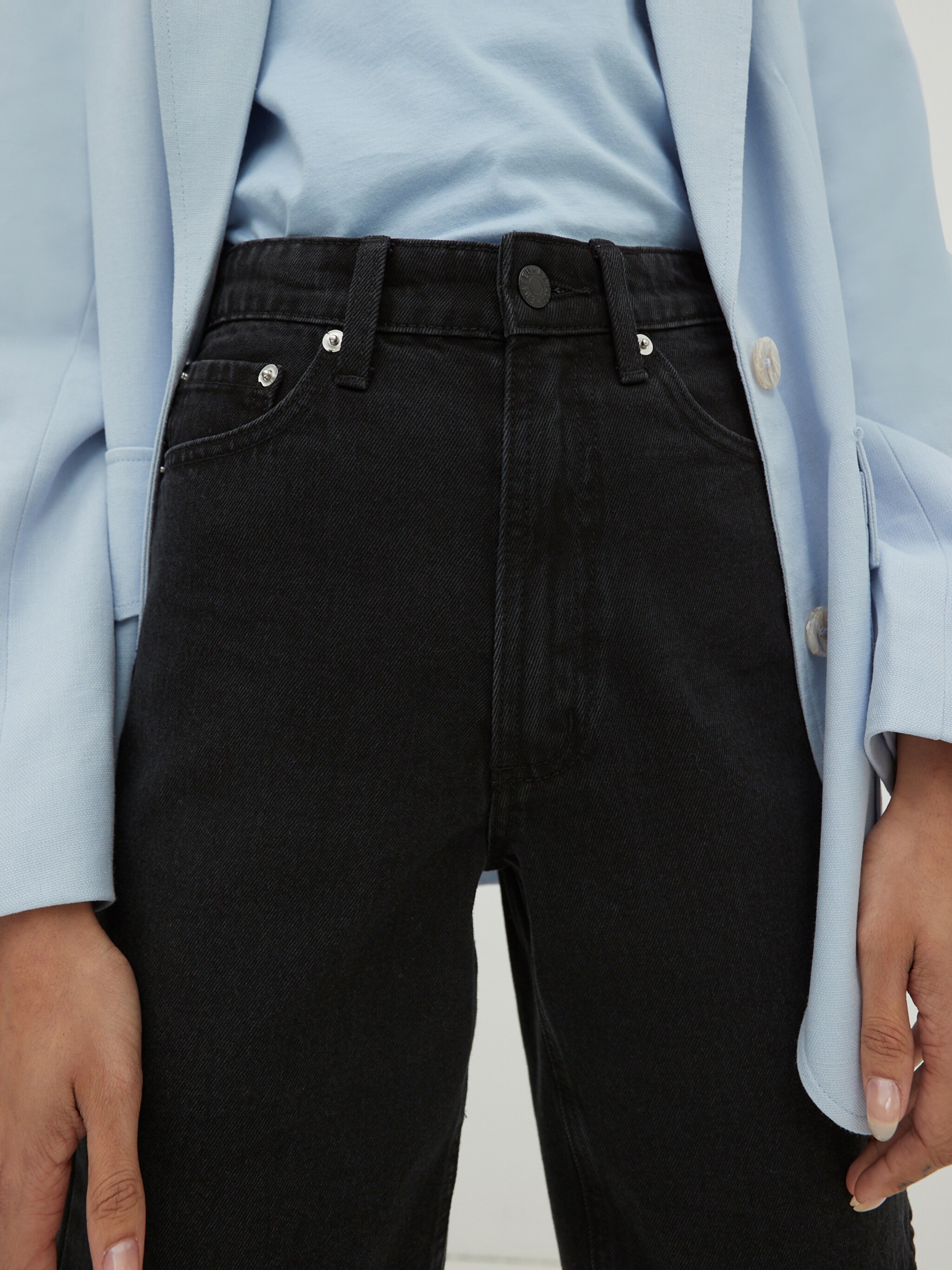 EDITED Produits Jean 'Ellie' noir denim
