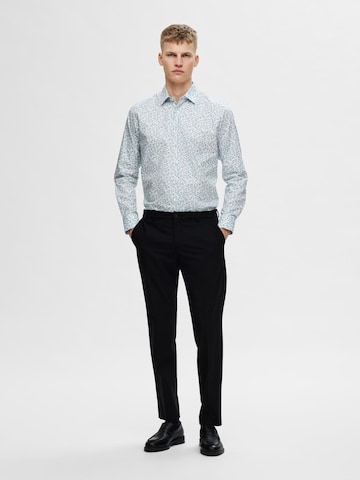 SELECTED HOMME Regular fit Overhemd 'ETHAN' in Blauw