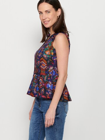 KOROSHI Blouse in Gemengde kleuren