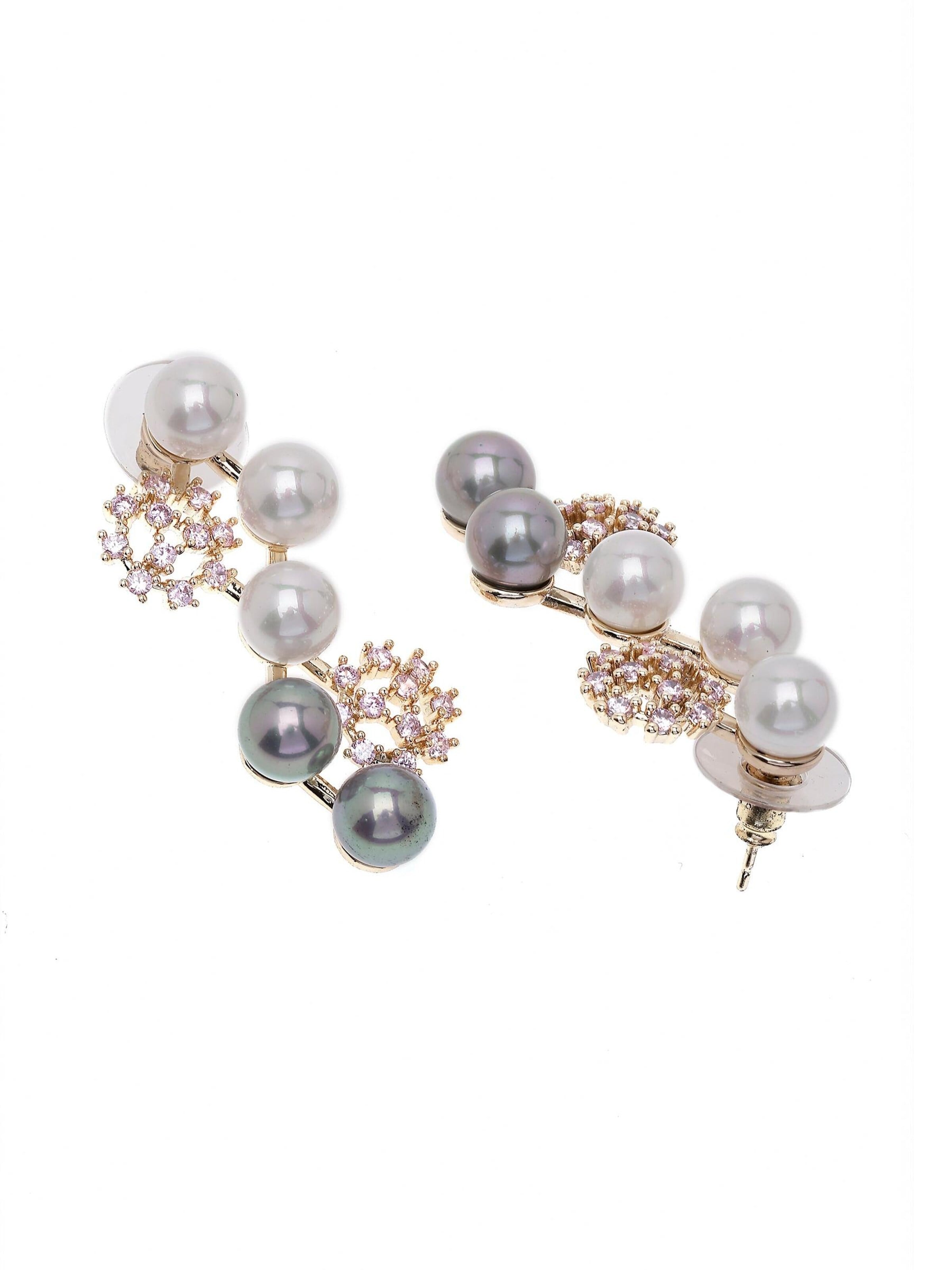AVANT-GARDE PARIS Earrings 'Ninama' in Pink