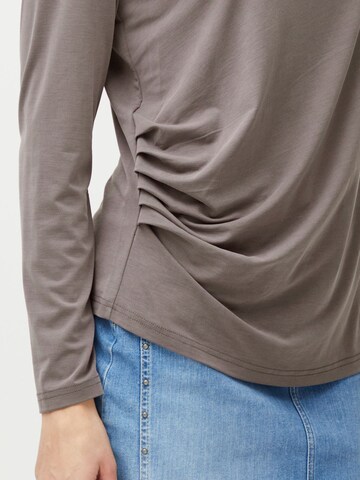 Maglietta 'Lippa' di PULZ Jeans in grigio