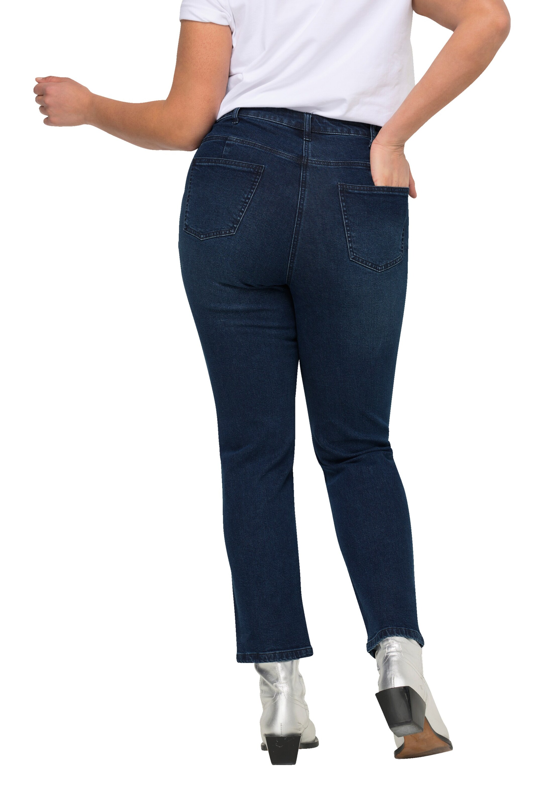 Coupe slim Jean Angel of Style en bleu