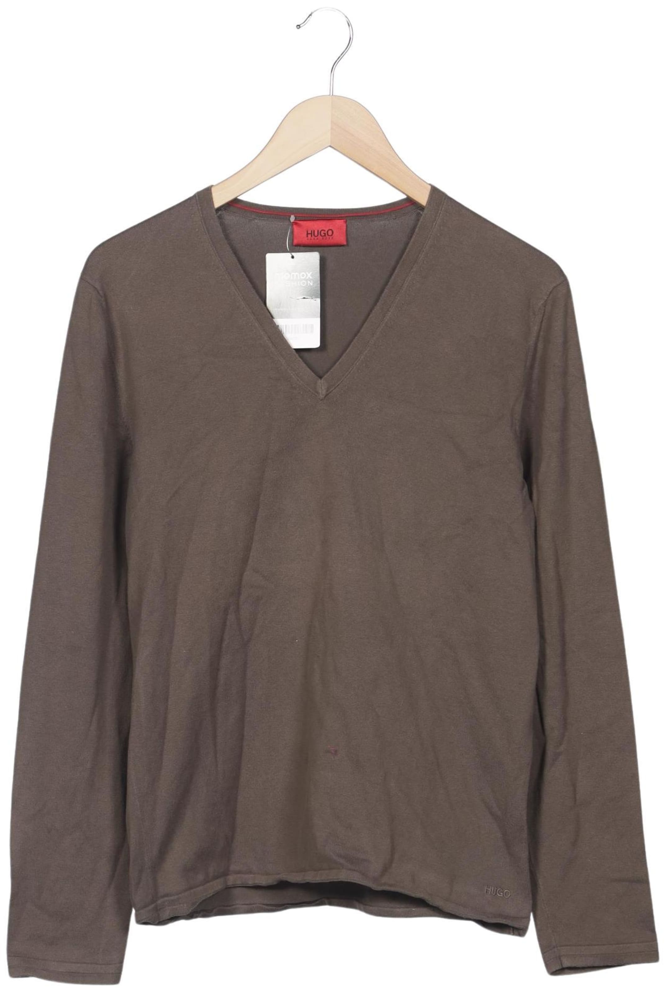 HUGO Sweater & Cardigan in M in Brown: front