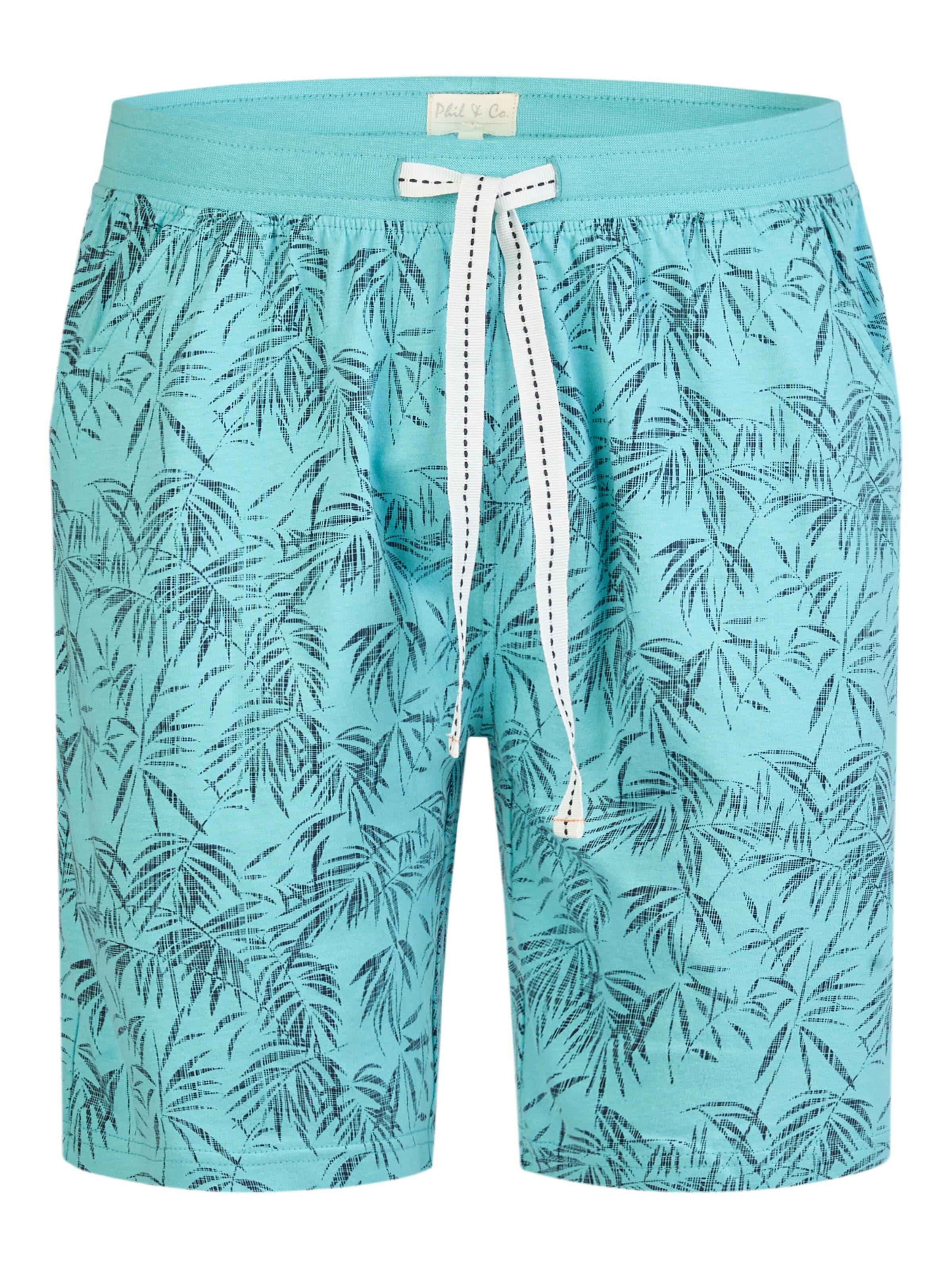 Phil & Co. Berlin Short Pajamas in Blue