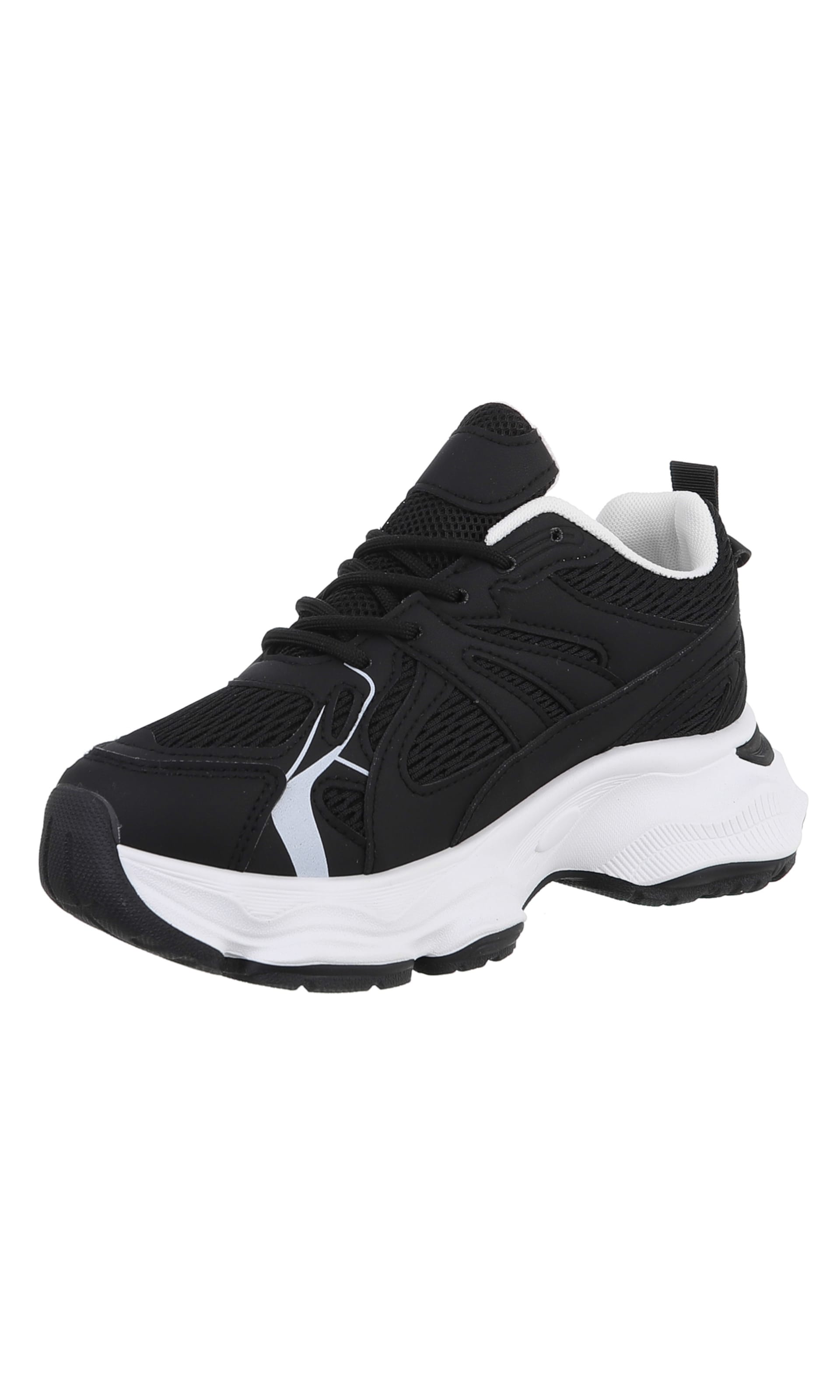 Ital-Design Sneakers in Black / White, Item view