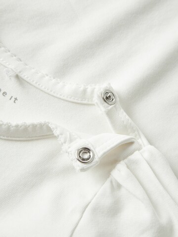 NAME IT - Pijama entero/body 'NBFLOTUS' en blanco