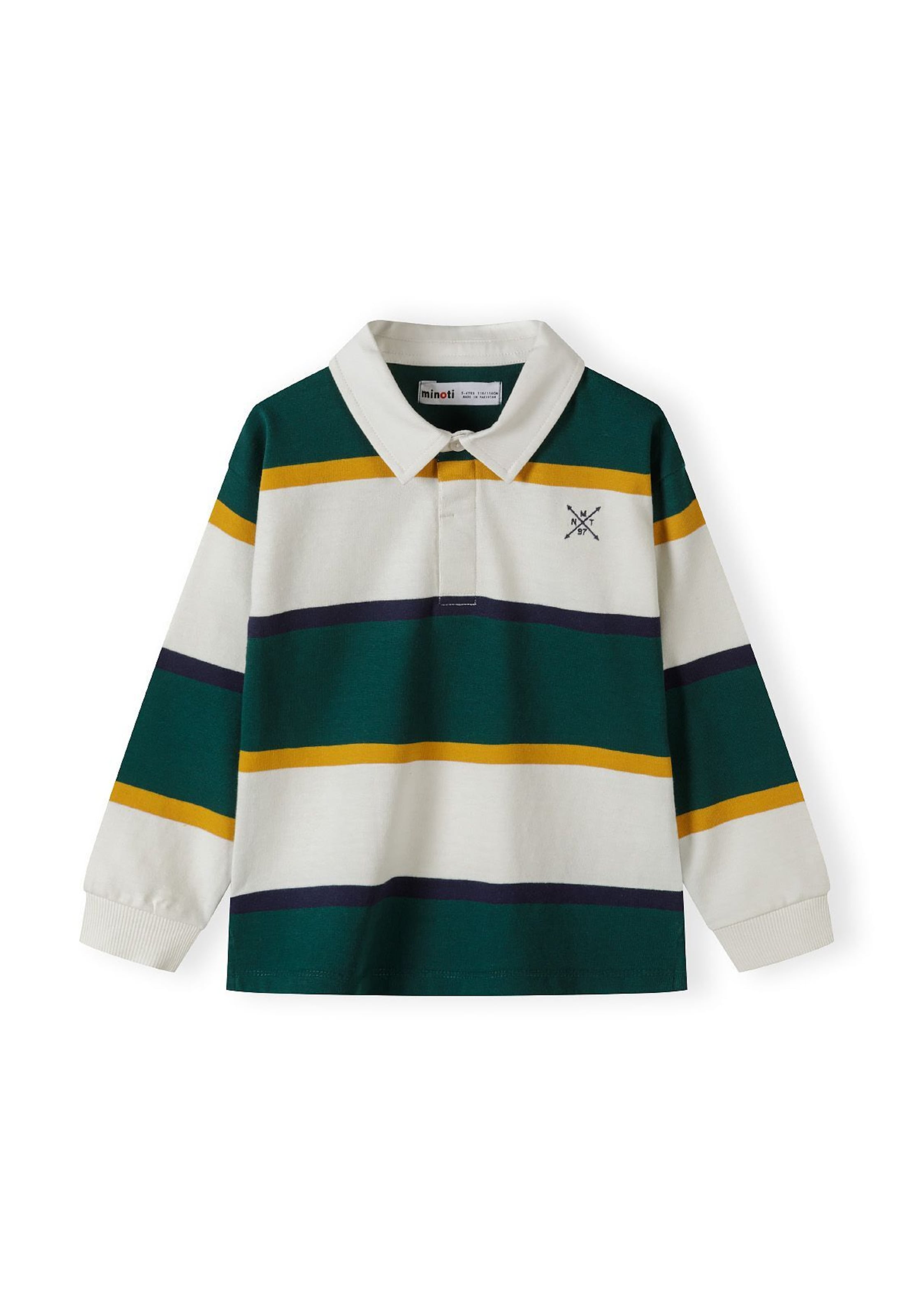 MINOTI Μπλουζάκι σε πράσινο: μπροστά