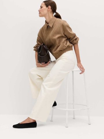Marks & Spencer Wide leg Jeans in Beige