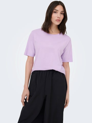 JDY Μπλουζάκι 'JDYREX' σε λιλά