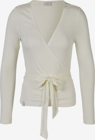 OCEANSAPART Performance Shirt 'Blake' in White: front