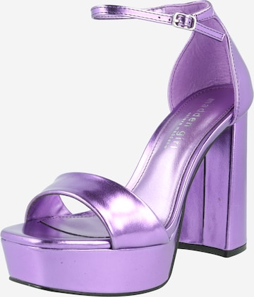 Sandales 'OMEGA' Madden Girl en violet : devant