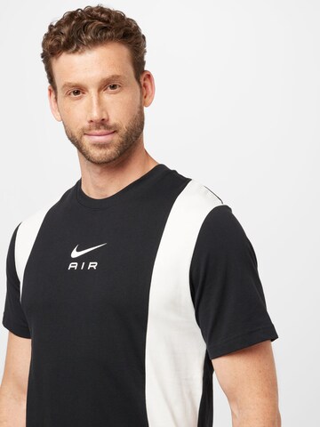Nike Sportswear - Camisa 'AIR' em preto