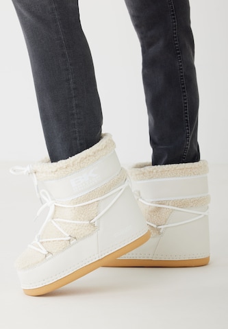 BRITISH KNIGHTS Snowboots 'BLIZZARD' in Wit: voorkant