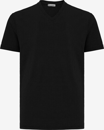 T-Shirt Dandalo en noir : devant