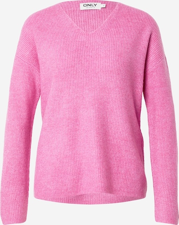 ONLY Pullover 'ONLCamilla' in Pink: Vorderseite