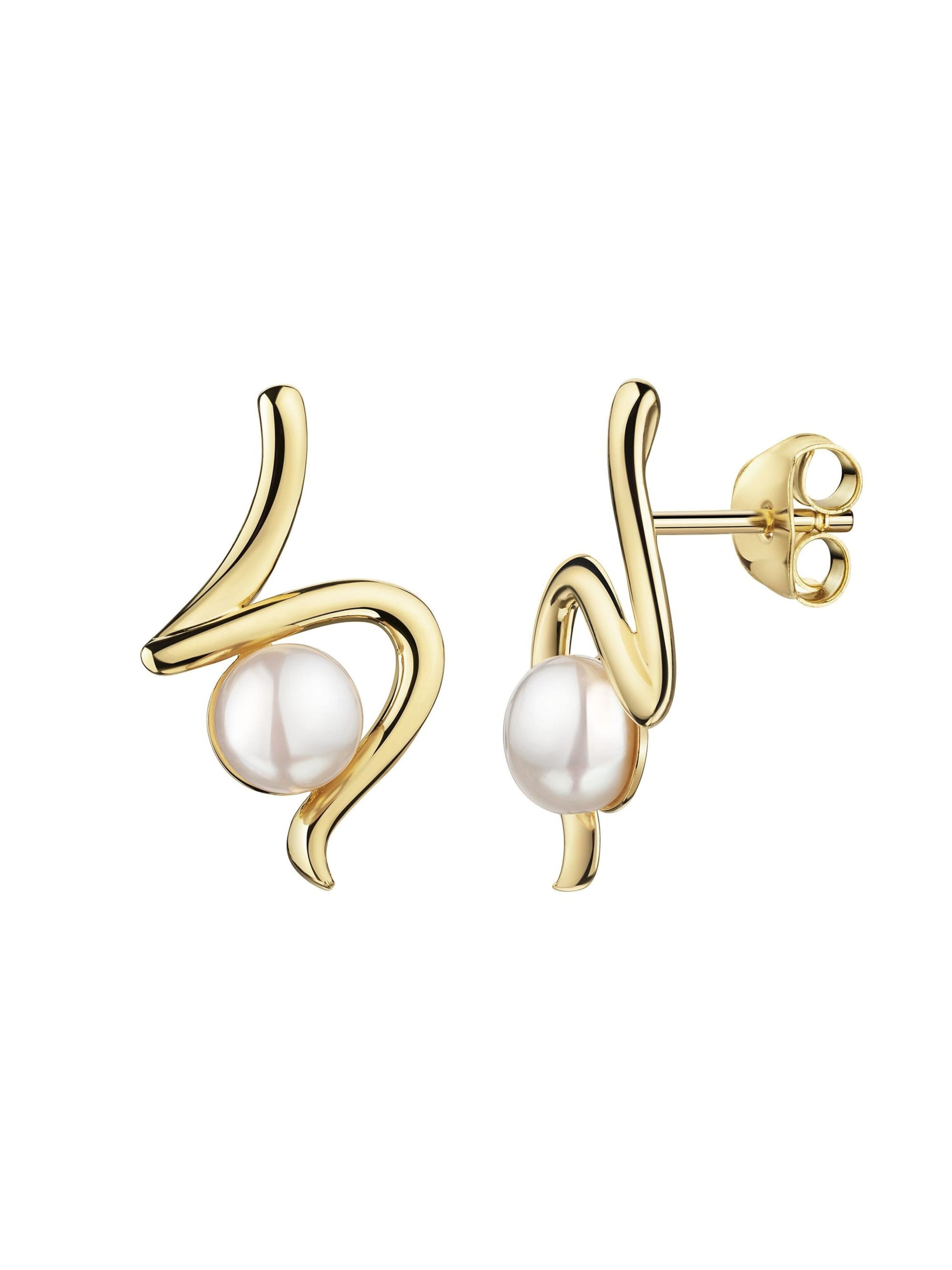 CELESTA Ohrstecker in Gold