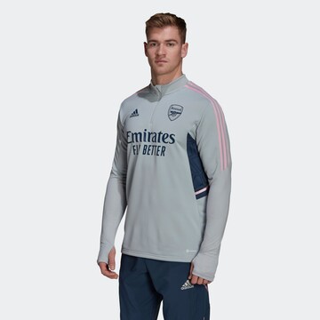 ADIDAS SPORTSWEAR Athletic Sweatshirt 'FC Arsenal Condivo 22' in Grey: front