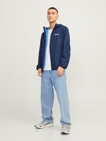 JACK & JONES Přechodná bunda 'Oliver' – modrá