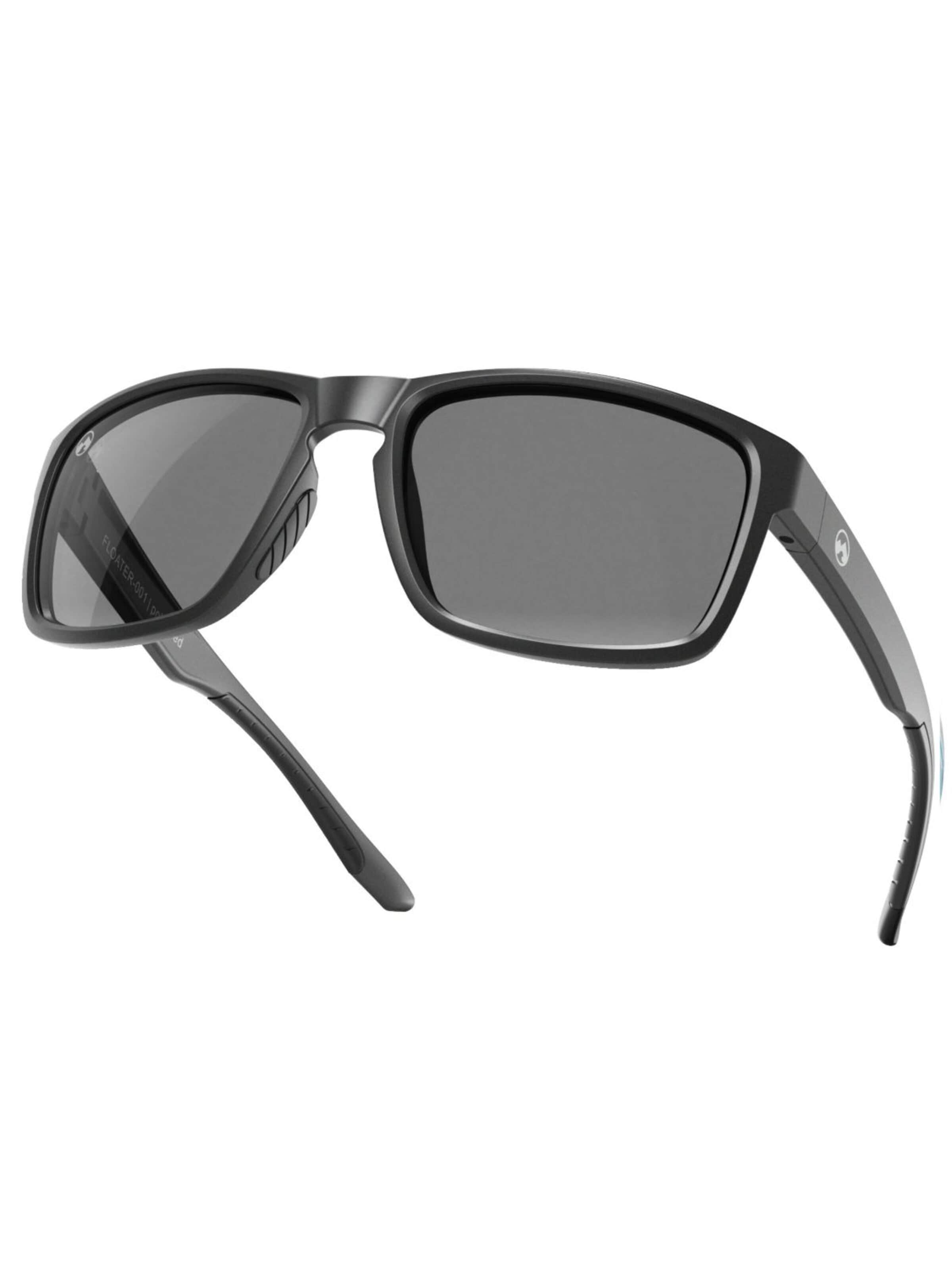 Lunettes de soleil sport 'MowMow Floater Sunglasses - Sports Glasses - Cycling Glasses - Floating Sunglasses - Polarized - Men - Women' Mowmow en noir : devant