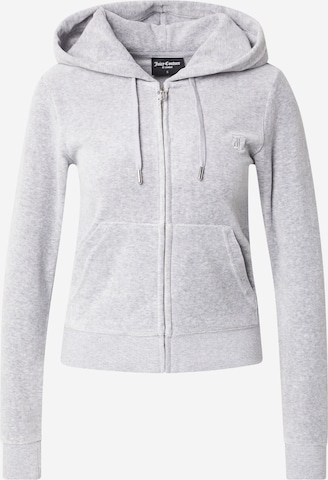 Giacca di felpa 'ROBERTSON' di Juicy Couture in grigio: frontale