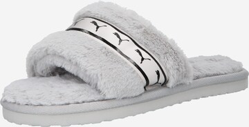 PUMA Slippers in Grey: front