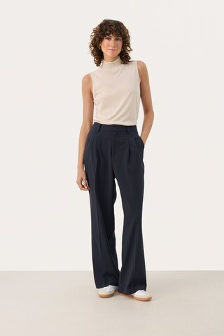 Regular Pantalon à plis 'Cherra' Part Two en bleu