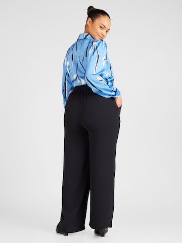 ABOUT YOU Curvy Wide leg Pants 'Liane ' in Black