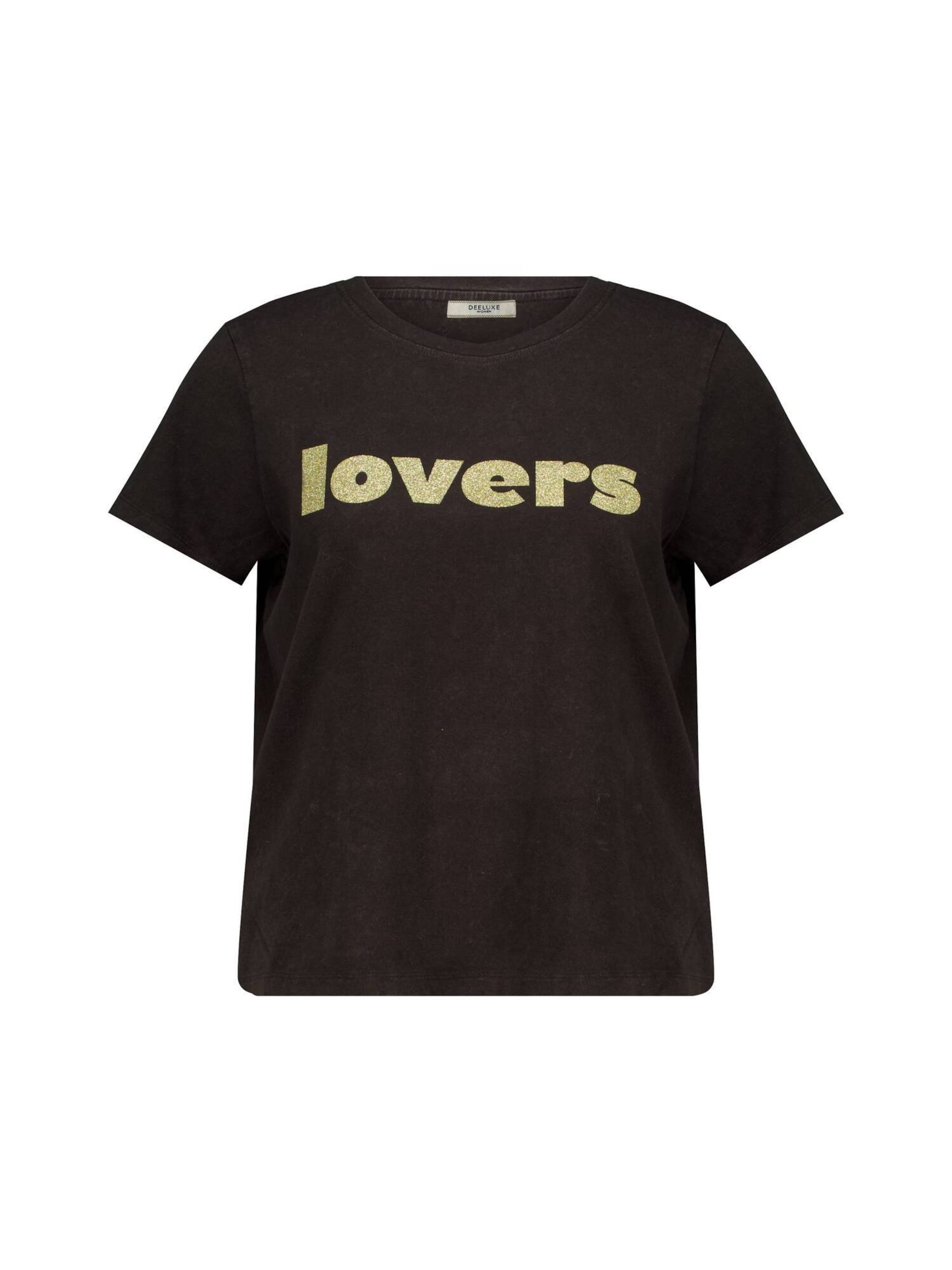 Deeluxe T-Shirt ' LOLOVER ' in Braun: Vorderseite