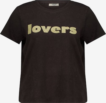 T-shirt ' LOLOVER ' Deeluxe en marron : devant