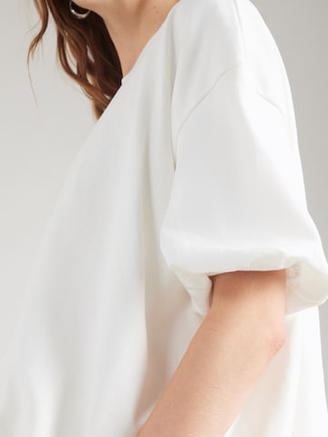 TOPSHOP Tričko 'Bubble' - Béžová