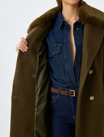 Koton Between-seasons coat in Green