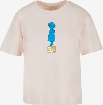 T-shirt 'Heidi From The Alps Heroes of Childhood' F4NT4STIC en rose : devant