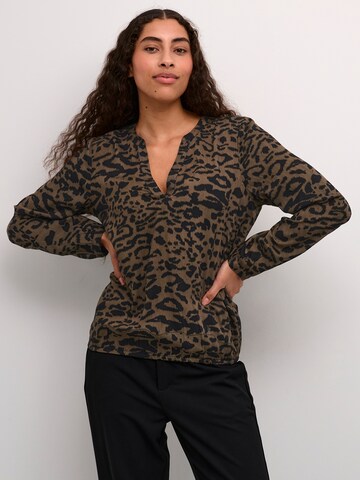 Kaffe Blouse 'KA Ditte' in Brown: front