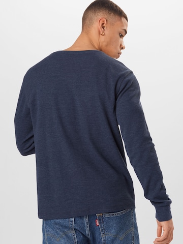 BLEND Shirt 'Noble' in Blauw