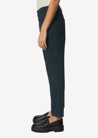 Marc O'Polo Tapered Broek 'Theda' in Blauw