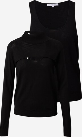 PATRIZIA PEPE Sweater in Black: front