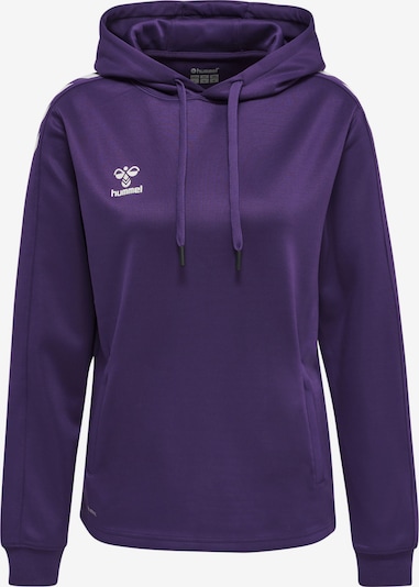 Hummel Sportsweatshirt i XXL i brombær / hvid, Produktvisning