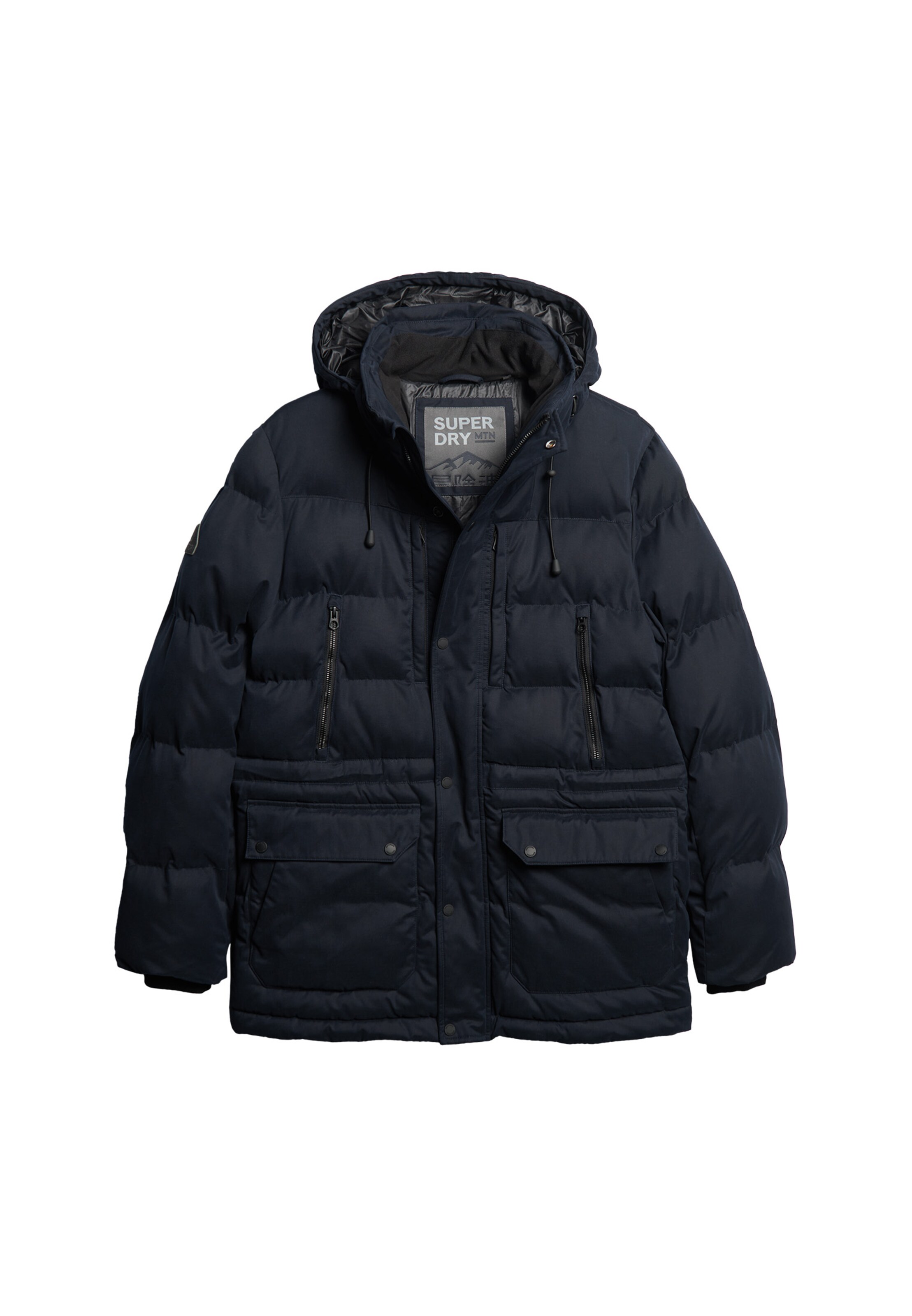 Veste d’hiver Superdry en bleu : devant