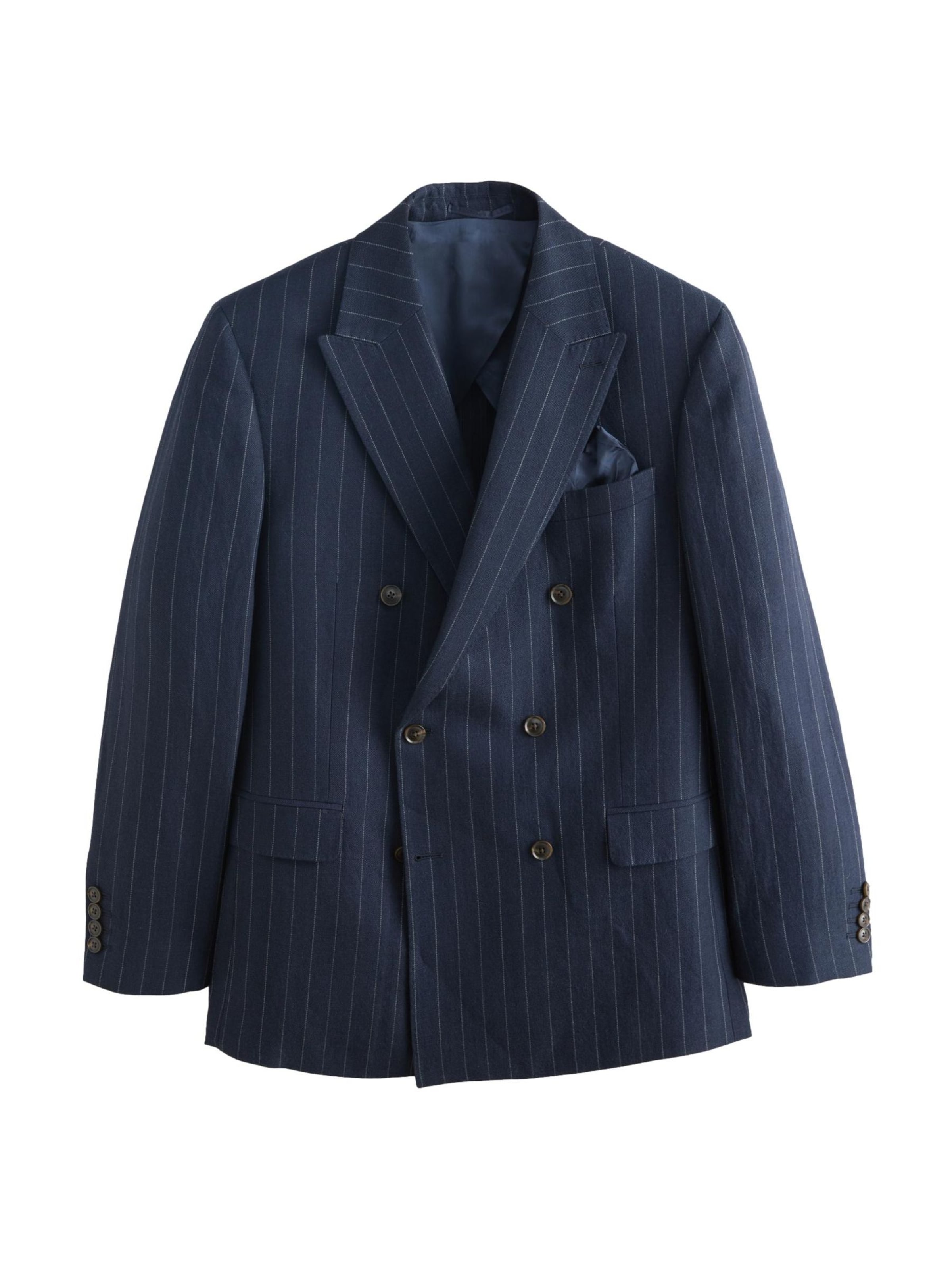 Next Regular fit Blazer in Blue: front