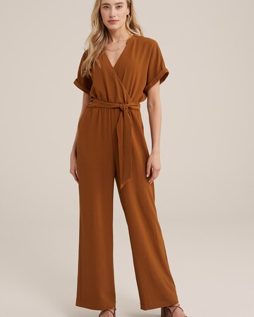 Tuta jumpsuit di WE Fashion in marrone