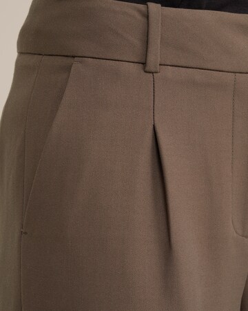 WE FashionWide Leg/ Široke nogavice Hlače s naborima - bež boja