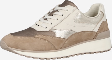 CAPRICE - Zapatillas deportivas bajas en marrón: frente