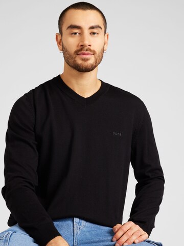 Pull-over 'Pacello' BOSS en noir