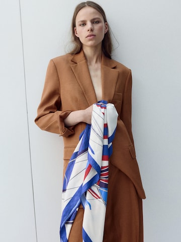 MANGO Blazer 'Minesota' in Braun: Vorderseite