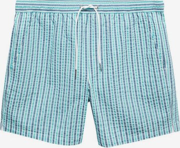 MANGO MAN Swim Trunks 'Rayac' in Blue: front