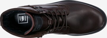 G-Star RAW Schnürboots 'Patton' in Braun