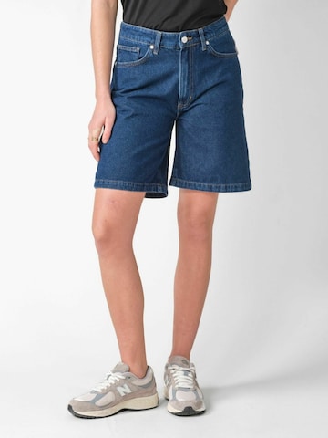 Klitmøller regular Bukser ' Jules ' i blå: forside