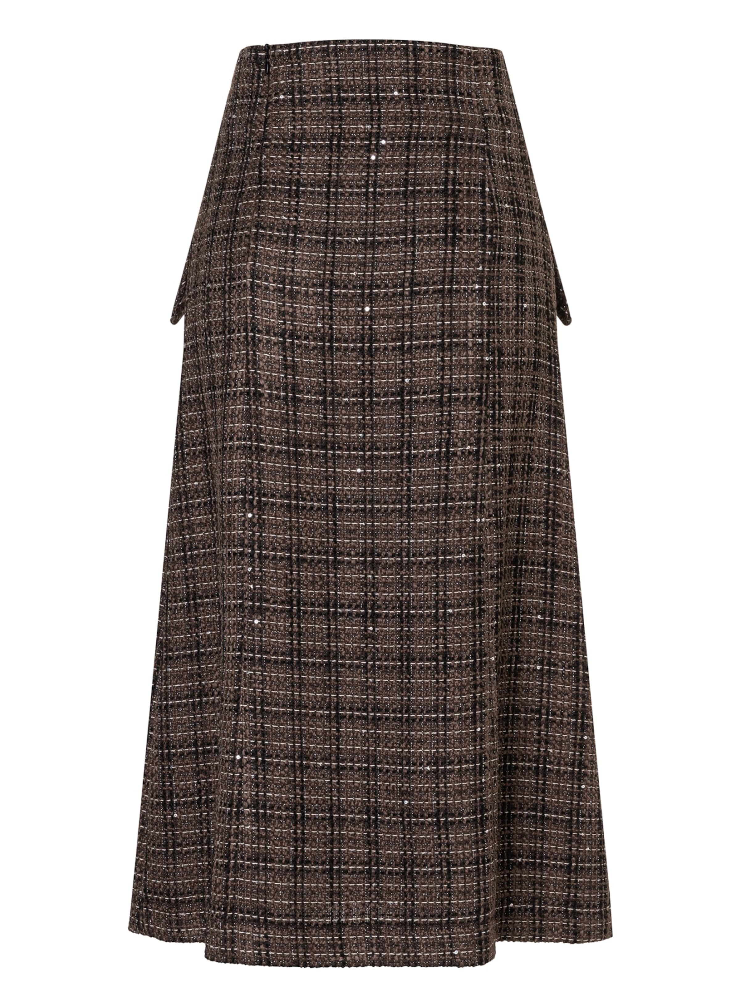 Ana Alcazar Skirt ' Enanora ' in Brown